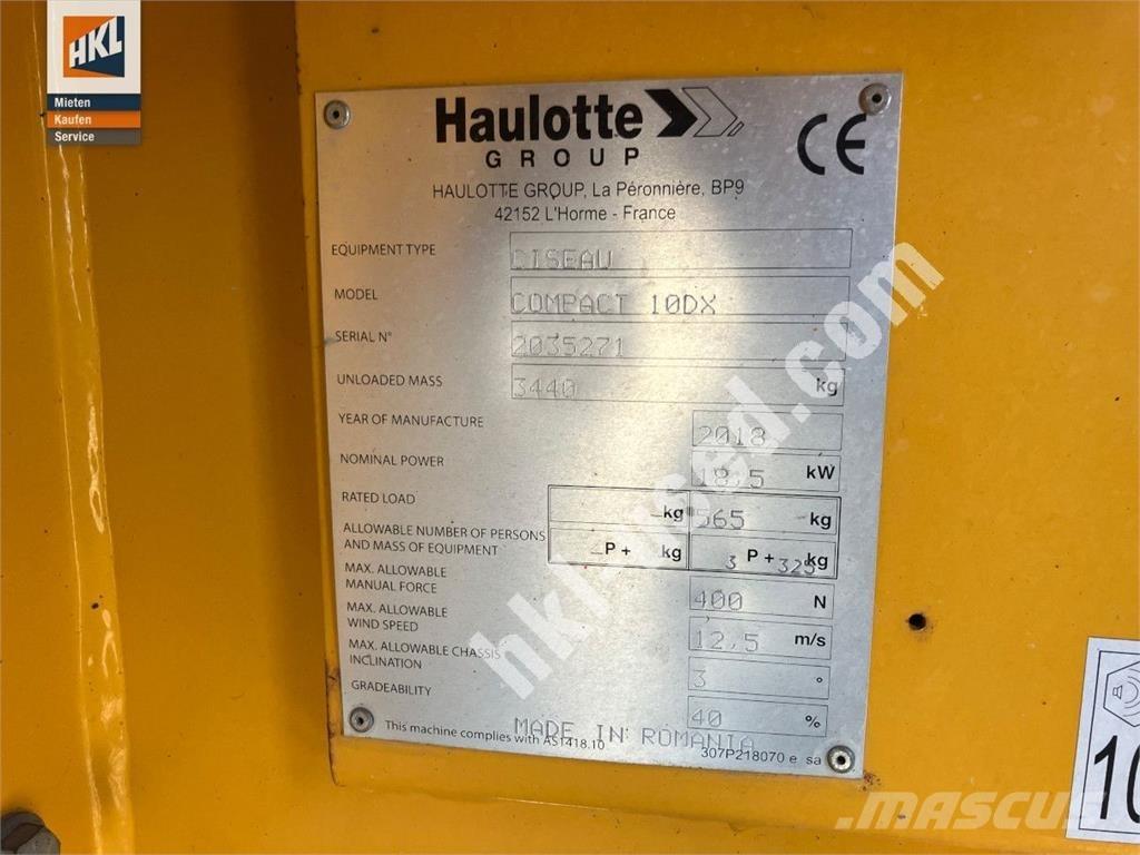 Haulotte COMPACT 10 DX Construction - Others