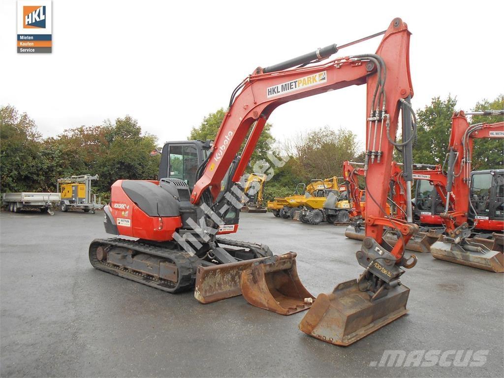 Kubota KX 080-4 Mini excavators < 7t (Mini diggers)
