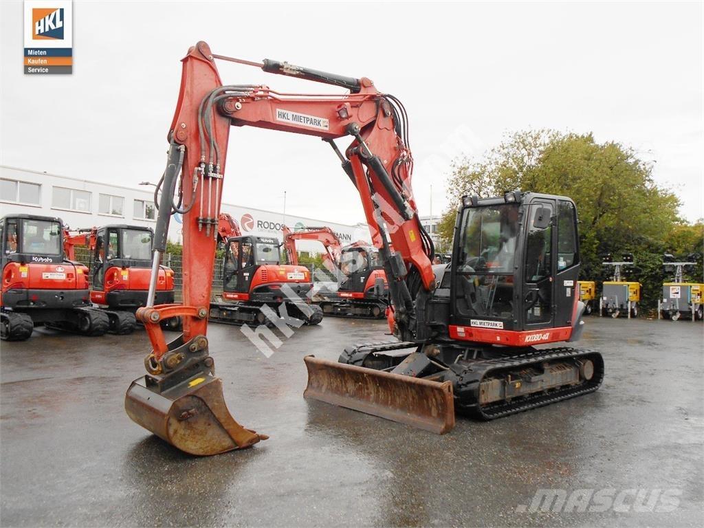 Kubota KX 080-4 Mini excavators < 7t (Mini diggers)