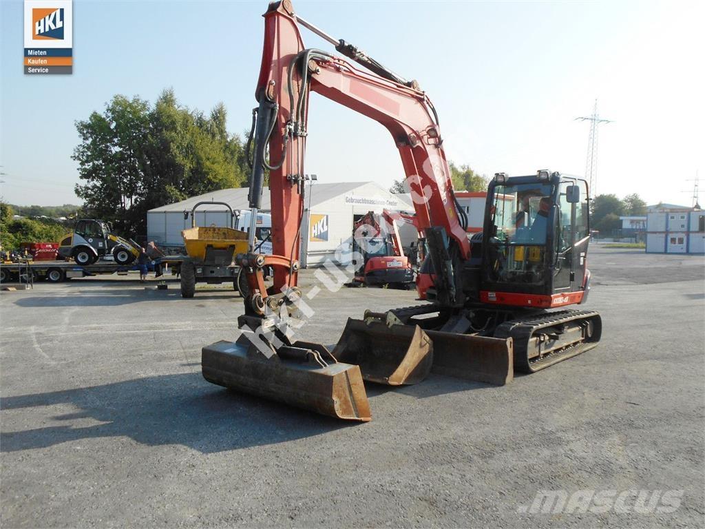 Kubota KX 080-4 Mini excavators < 7t (Mini diggers)