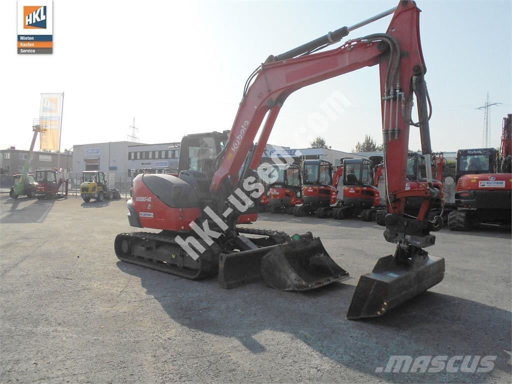Kubota KX 080-4 Mini excavators < 7t (Mini diggers)