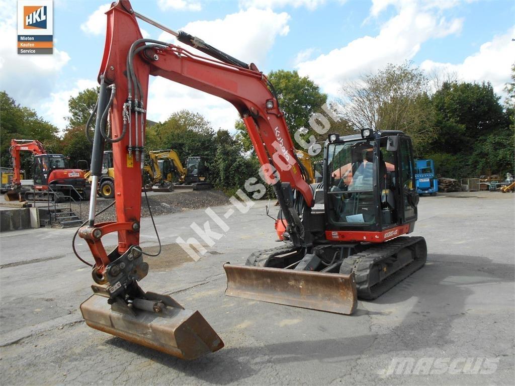 Kubota KX 080-4 Mini excavators < 7t (Mini diggers)