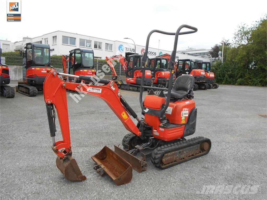Kubota U 10-3 Mini excavators < 7t (Mini diggers)