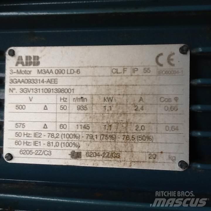  1,1 kW ABB E-Motor Engines