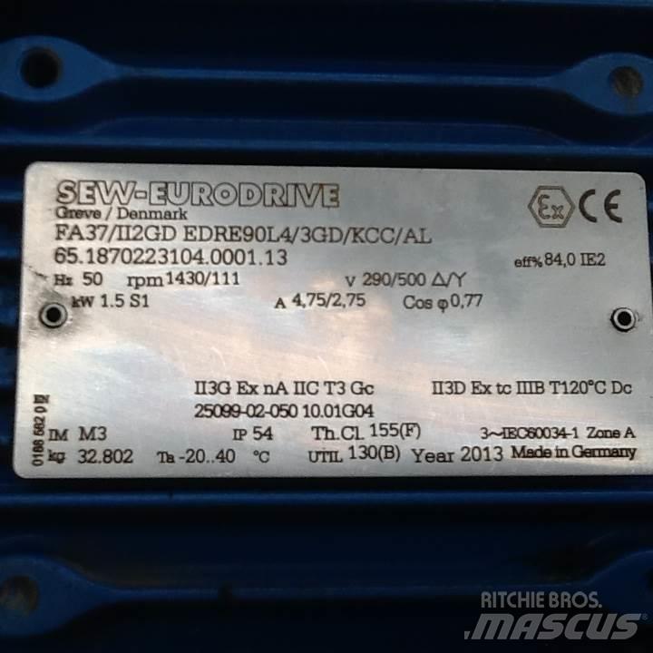  1,5 kW SEW E-Motor Engines
