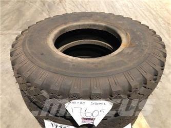  10.00-18 Stomil dæk - 3 stk. Tyres, wheels and rims