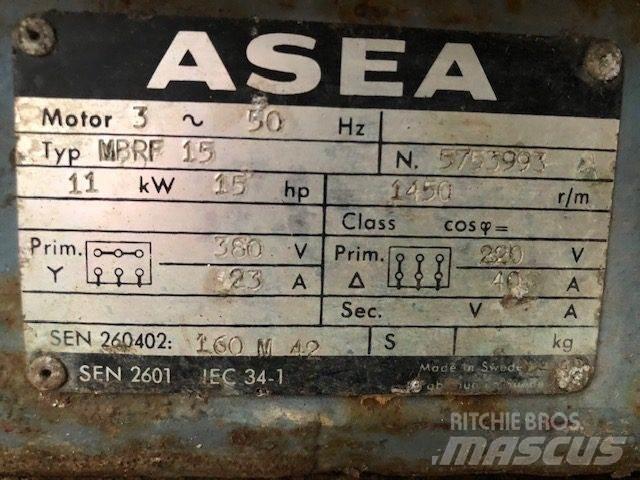  11 kW Asea MBRF 15 E-Motor Engines