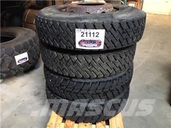  11xR22.5 dæk på fælg - 4 stk Tyres, wheels and rims