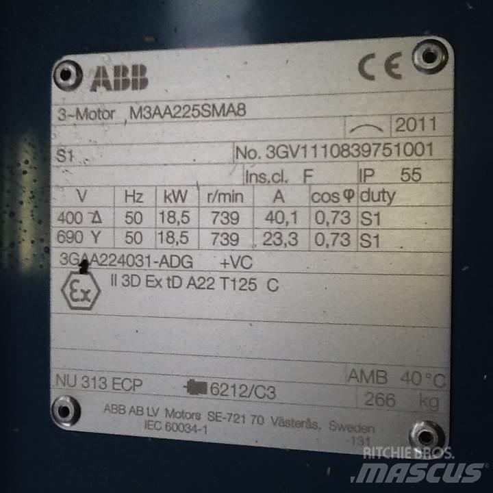  18,5 kW ABB E-Motor Engines