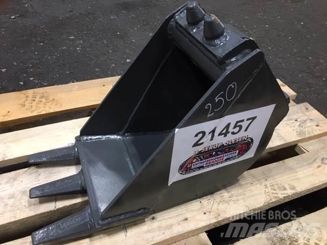  250 mm Graveskovl Buckets