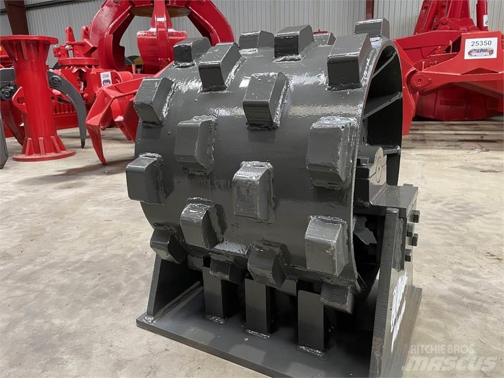  450 mm kompaktorhjul Pneumatic tired rollers