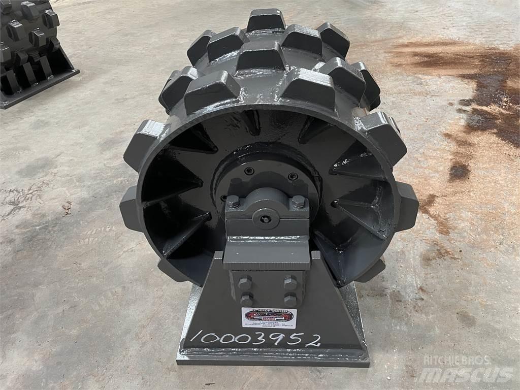  450 mm kompaktorhjul Pneumatic tired rollers