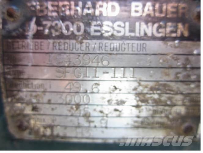 Bauer gear Type SFG11-111 Transmission