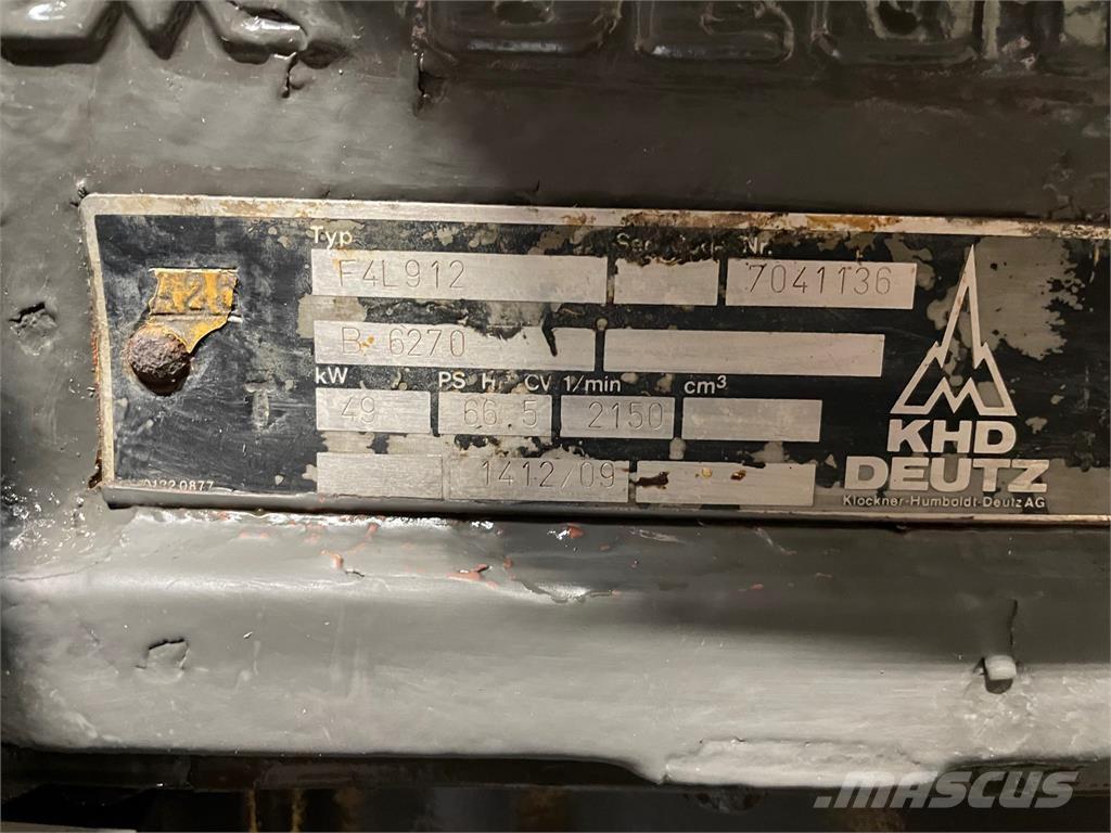 Deutz F4L 912 motor Engines