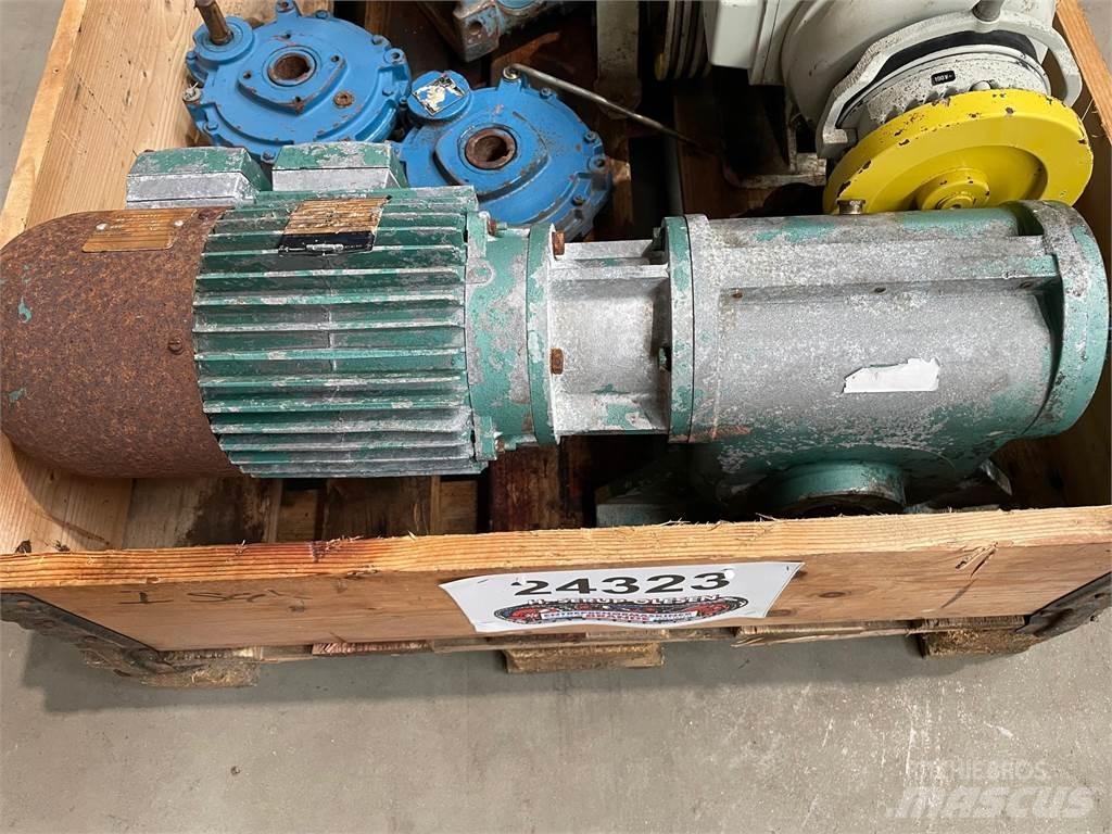  Diverse gear og gearmotor Engines