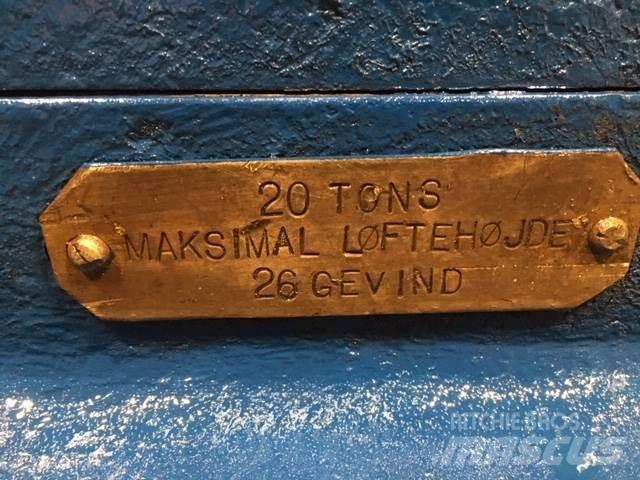  Donkraft, 20 ton mekanisk Other components