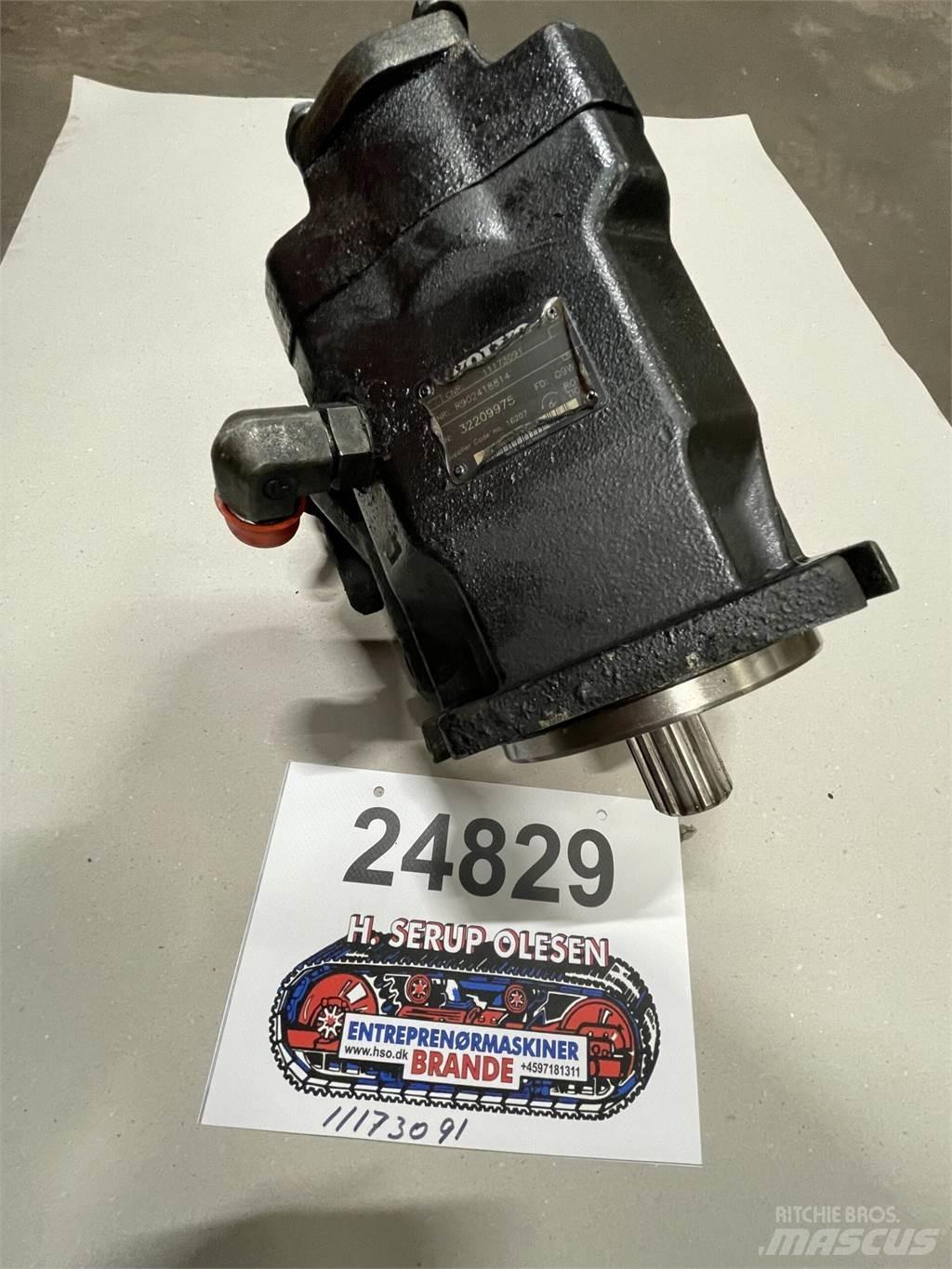  Hydr. pumpe ex. Volvo L120F Hydraulics