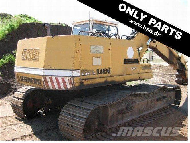Liebherr 932 HDSL - til ophug Crawler excavators