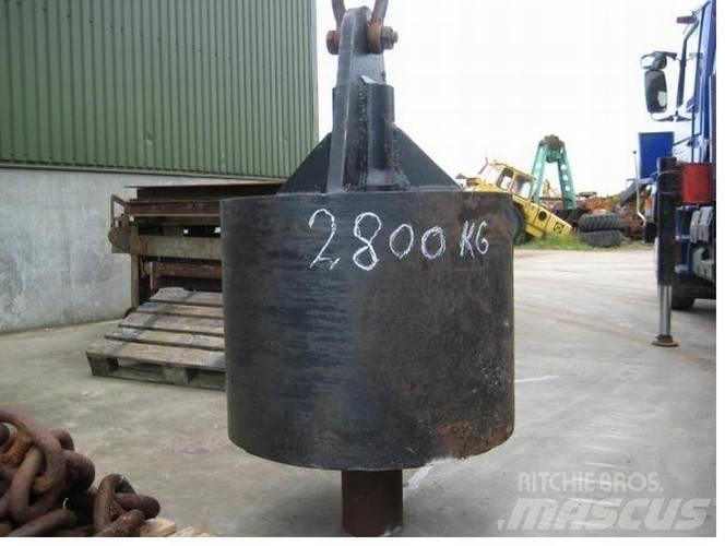  Nedbrydningskugle 2800 kg Pulveriser (Demolition Crusher ) 