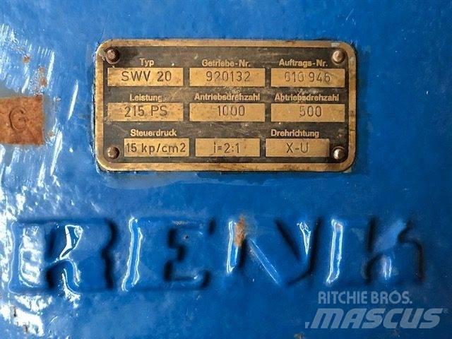 Renk Type SWV20 Transmission