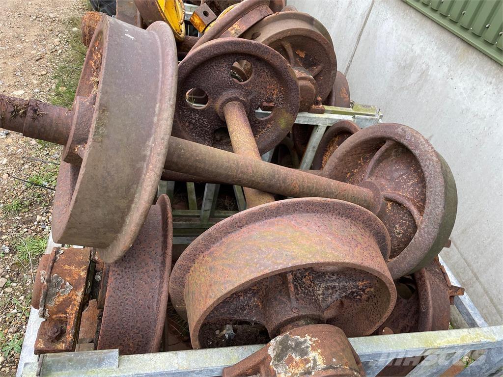  Skinnehjul ø450 mm + flange Tyres, wheels and rims