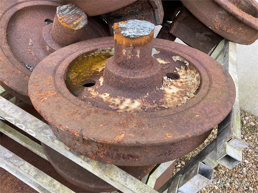  Skinnehjul, ø600 mm + flange Tyres, wheels and rims