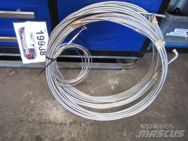  Stålwire Ø6 mm, rustfri Crane parts and equipment