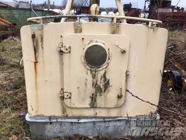  Styrehus, aluminium - ex Svend Work boats / barges