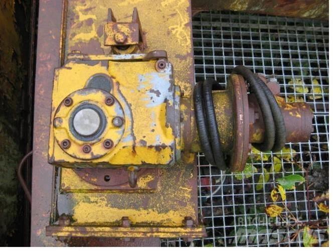  TEKA kranundervogne - 16 stk. Crane parts and equipment