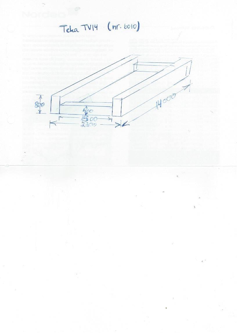  Teka Ponton - 3 stk. Work boats / barges
