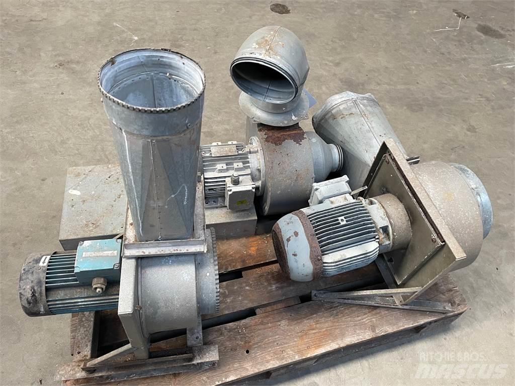  Udsugere - 3 stk. Other components