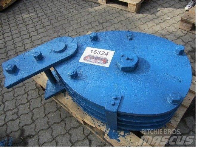  Wireblok - 3 wirehjul Crane parts and equipment