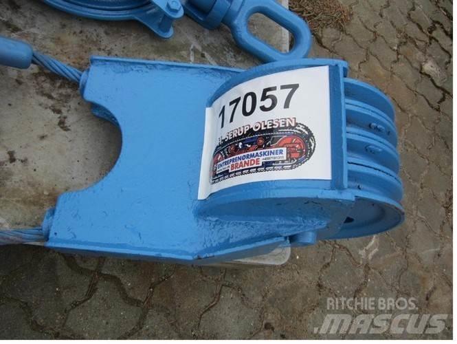  Wireblok med 4 wirehjul Crane parts and equipment