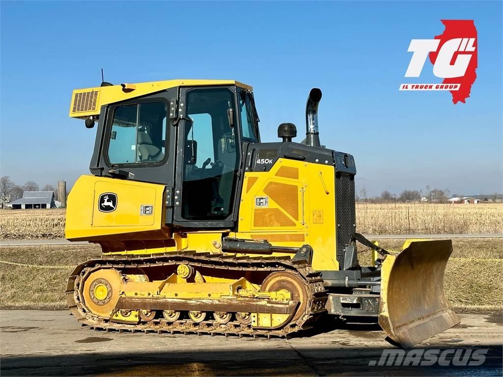 John Deere 450K Crawler dozers