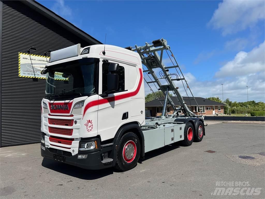 Scania R520 hejs Cable lift demountable trucks