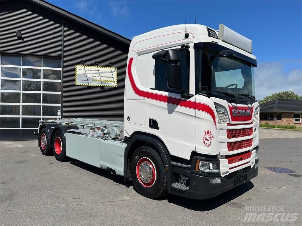 Scania R520 hejs Cable lift demountable trucks