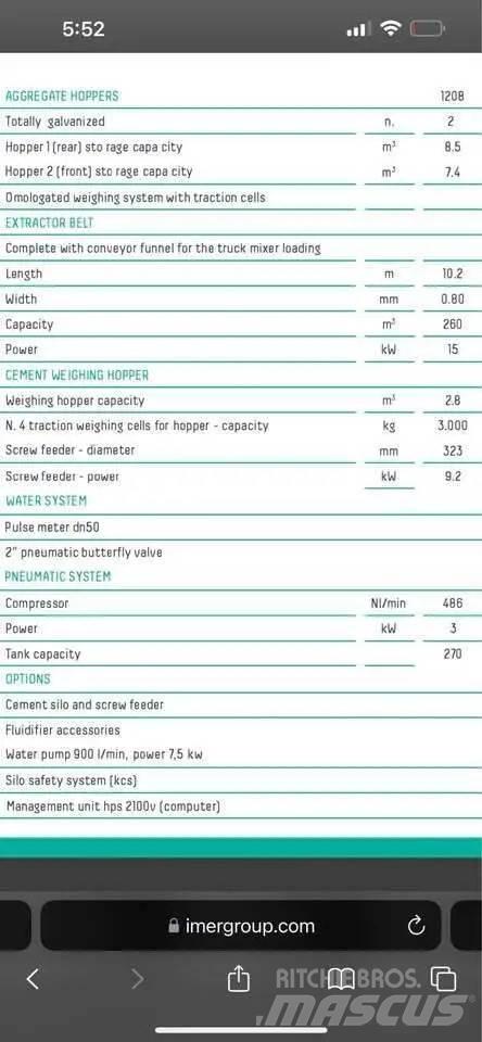 Imer oruready xs Other components