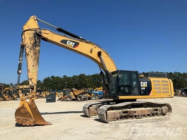 CAT 349FL Crawler excavators