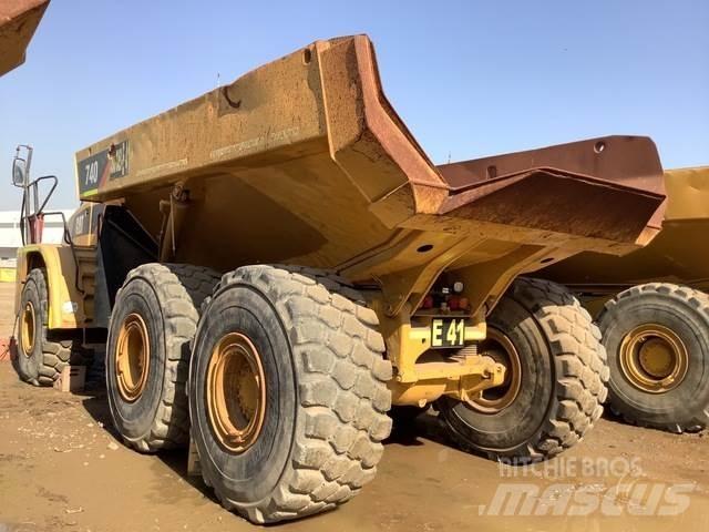 CAT 740 Articulated Dump Trucks (ADTs)