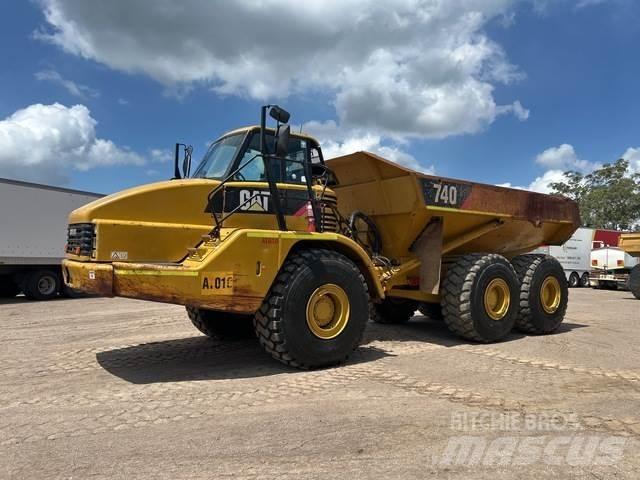CAT 740 Articulated Dump Trucks (ADTs)