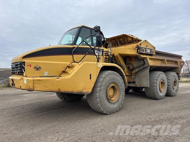 CAT 740 Articulated Dump Trucks (ADTs)
