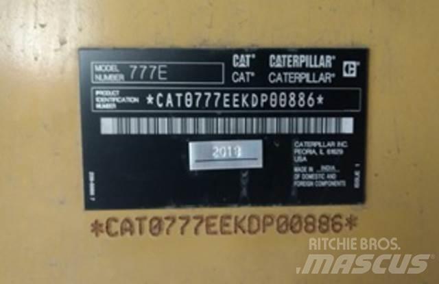 CAT 777E Articulated Dump Trucks (ADTs)