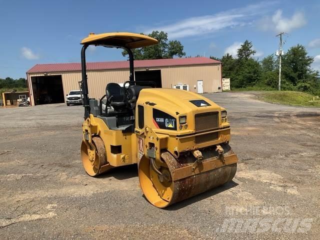 CAT CB36B Twin drum rollers