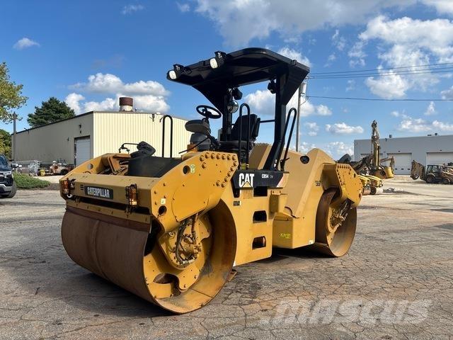 CAT CB54 XW Twin drum rollers