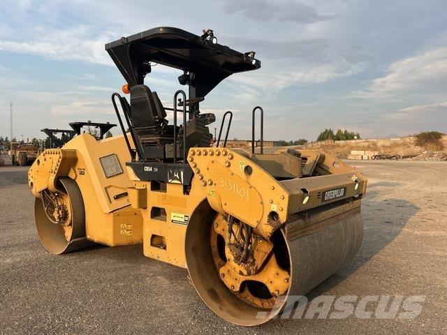 CAT CB54 XW Twin drum rollers