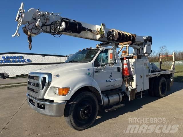 Ford F-750 Mobile drill rig trucks