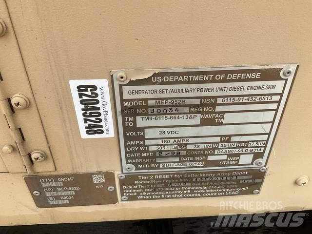  GBI MEP-952B Diesel Generators
