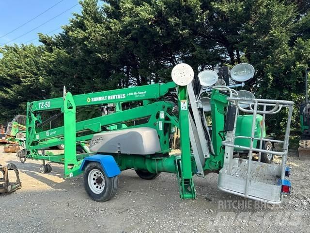 Genie TZ-50 Trailer mounted aerial platforms