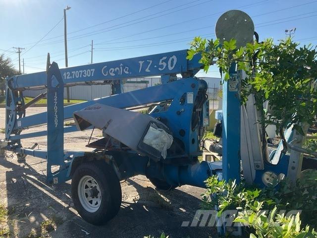 Genie TZ-50 DC Trailer mounted aerial platforms