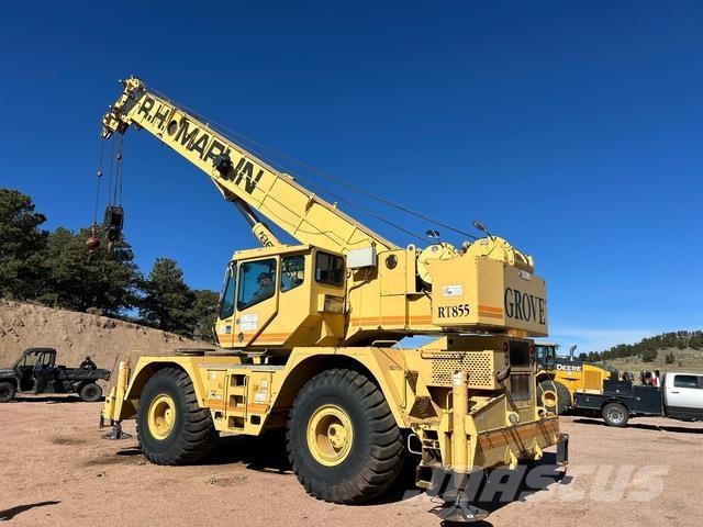 Grove RT-855 Rough terrain cranes